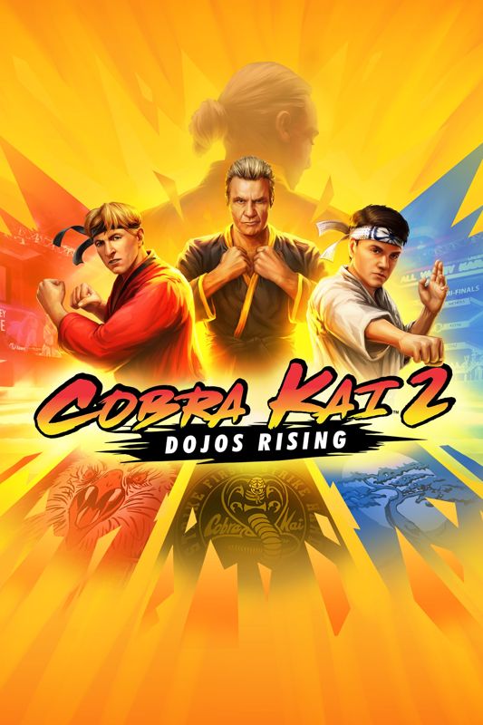 Cobra Kai: The Karate Kid Saga Continues box art for Xbox Series X